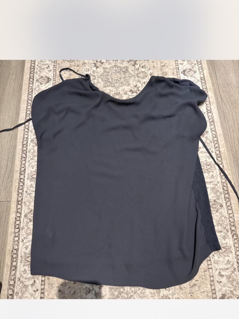 LOFT gray blouse